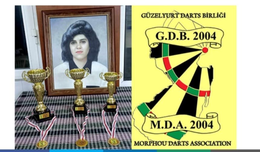 Güzelyurt Darts Birliği’nde dartlar Ünsal Akel için atılacak