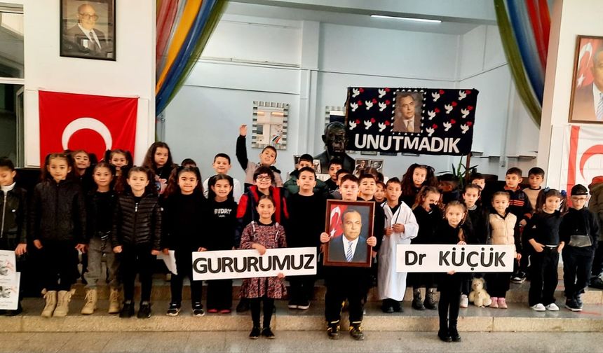 Güzelyurt Kurtuluş İlkokulu’nda anlamlı tören
