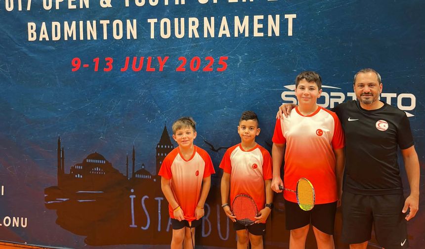 Lefkoşa Badminton Kulübü sporcuları Türkiye Milli Takımı adına yarışacak