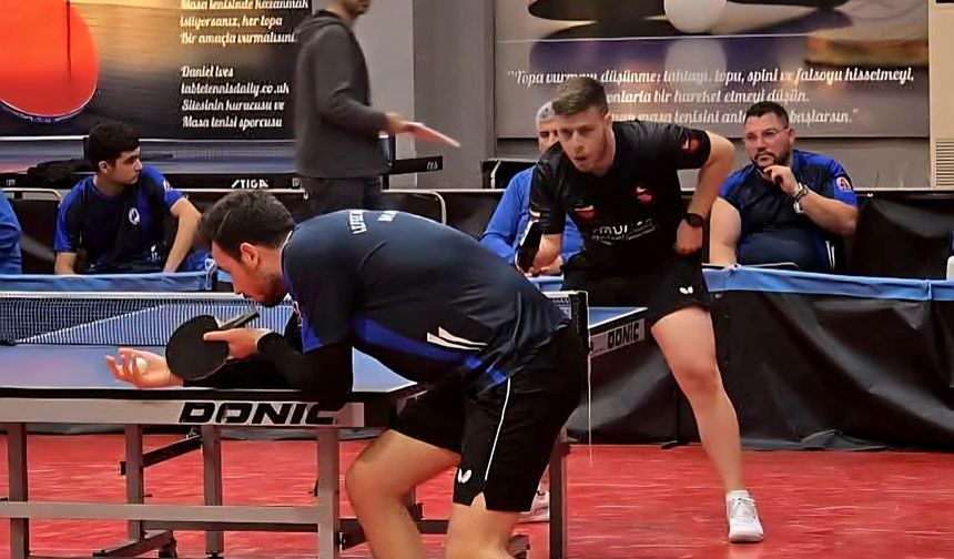 Masa Tenisi Büyükler Ferdi Klasman Turnuvası başlıyor