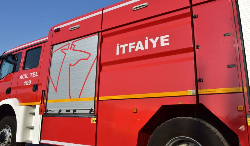 Gazimağusa-İskele ana yolunda araç yangını…