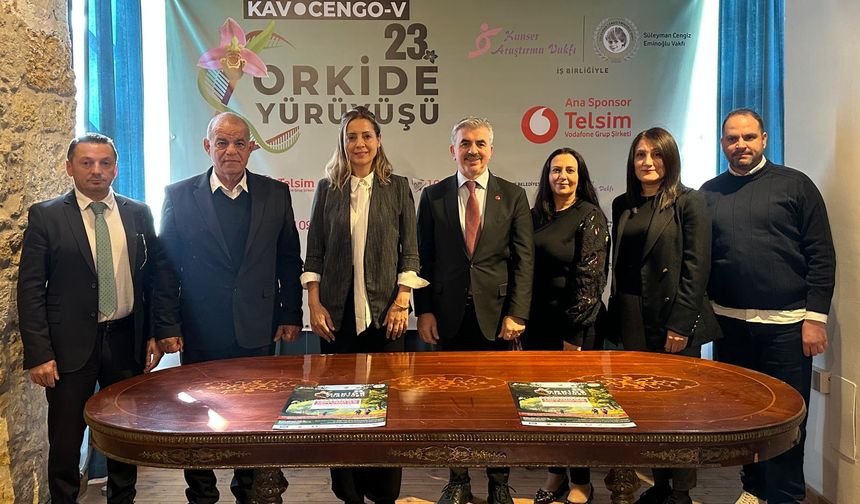 23. Orkide yürüyüşü bu yıl da Citta Slow Lefke’de gerçekleşiyor