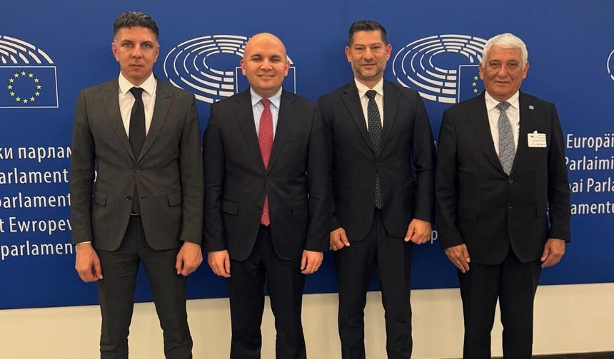 KTBB Heyeti Brüksel’de temaslarda bulundu