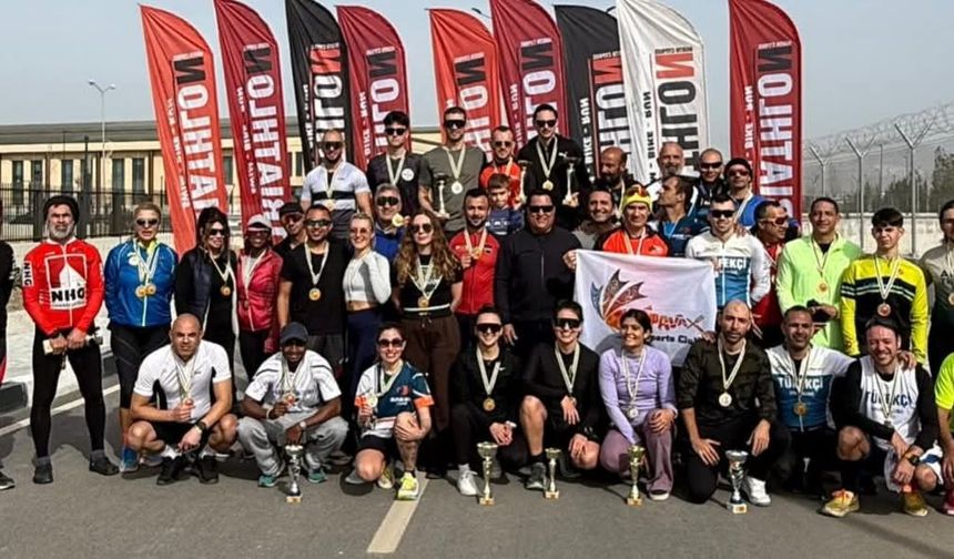 Lefkoşa Sprint Duatlonu yapıldı