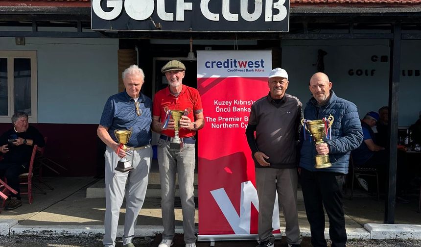 Bostancı Bağcıl Open Golf Turnuvası şampiyonu Keith Goddard…