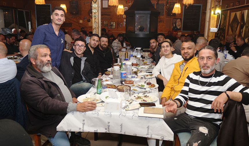 Türkmenköylüler kulübe destek için buluştu