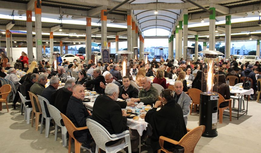 Lefkoşa Türk Belediyesi ve Creditwest Bank işbirliğinde iftar yemeği düzenlendi