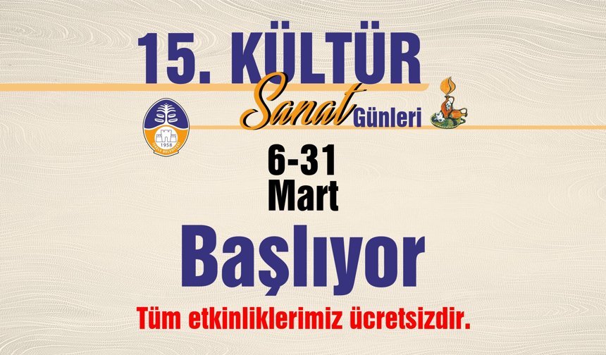 İskele Belediyesi 15. Kültür Sanat Günleri başlıyor