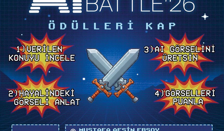 DAÜ’de “AI Prompt Battle” adlı etkinlik yapılacak