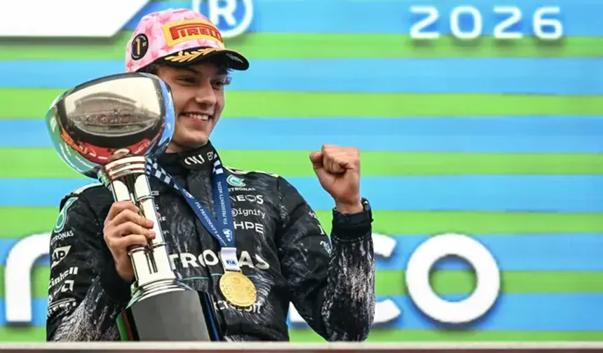 Japonya'da zafer Kimi Antonelli'nin