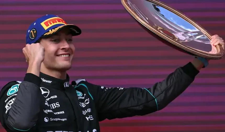 Avustralya'da zafer George Russell'in