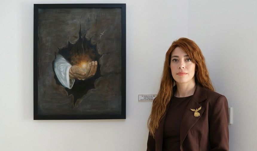 Hekimin fırçasından umudun hikayesi: “Işığı Taşıyanlar”