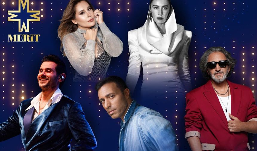 Merit sahnelerinde yıldızlar geçidi yaşanacak