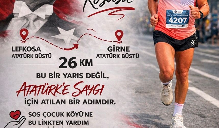 Mustafa Tekakpınar çocuklar için 26 kilometre koşacak
