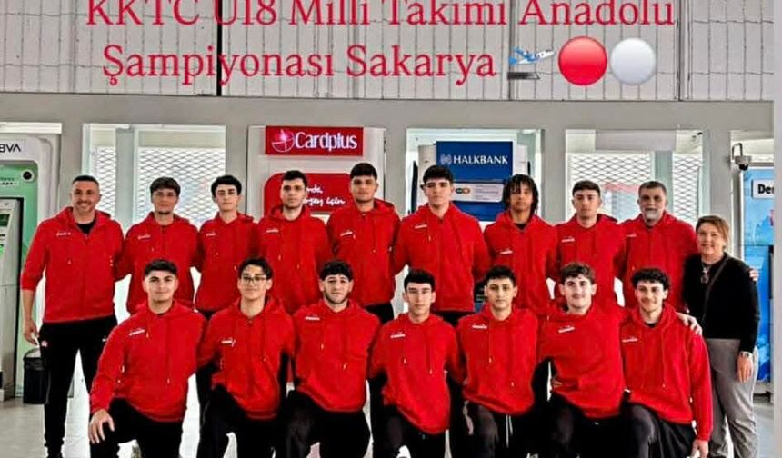 KKTC U18 Milli Takımı Anadolu Şampiyonası için hazır