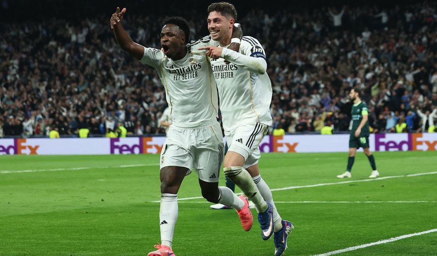 Real, City'i Valverde'nin "hat-trick"i ile yıktı