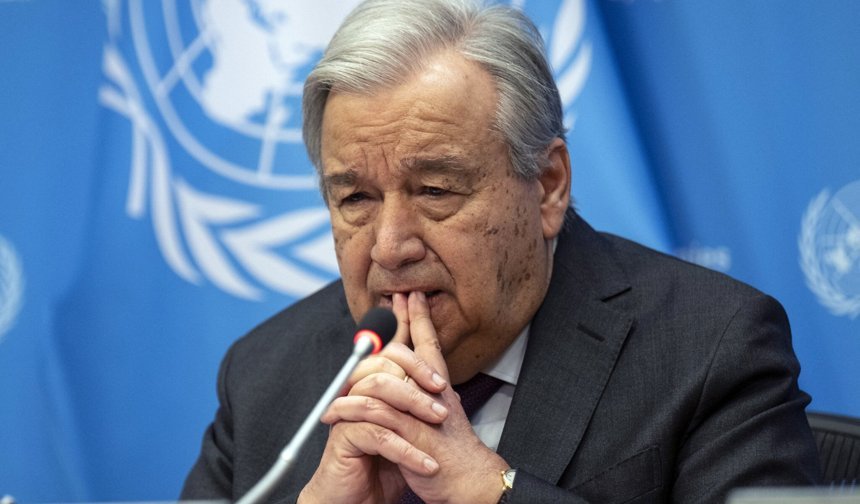 Gözler Guterres’te