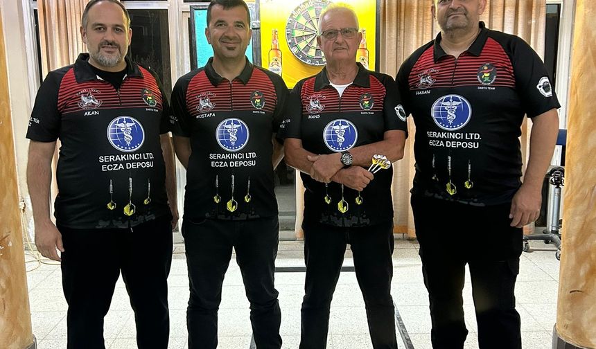 Darts birinci ligi dolu dizgin devam ediyor