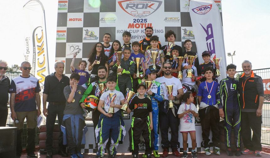 Kartingciler, Motul ROK Cup Karting Şampiyonası için pistteydi