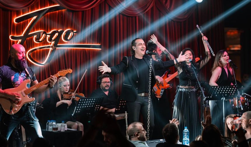 Kıraç, Fogo Live sahnesinde unutulmaz bir gece yaşattı