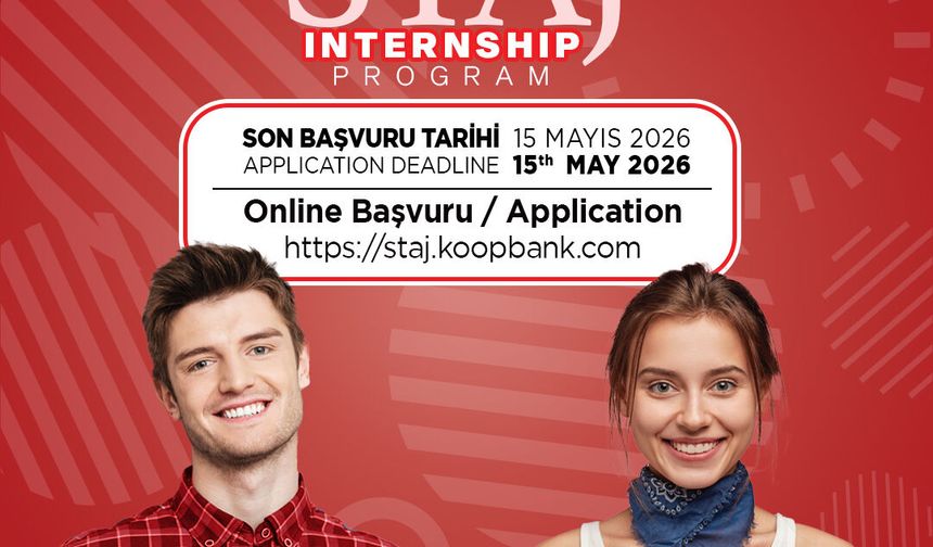 Koopbank yaz dönemi staj programı başvuruları başladı