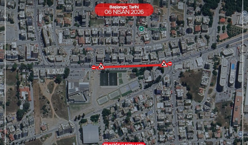 Sakarya Kavşağı ile Molto AVM arasındaki güzergâh bugün trafik akışına kapalı