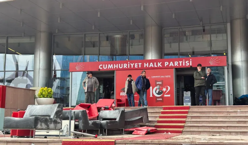 CHP'ye polis müdahalesi