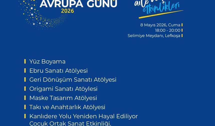 Avrupa Günü 2026 Selimiye Meydanı’nda kutlanacak