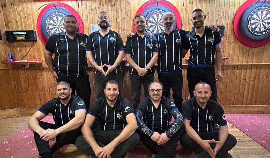 Darts Birinci Ligin şampiyonu Deniz Plaza