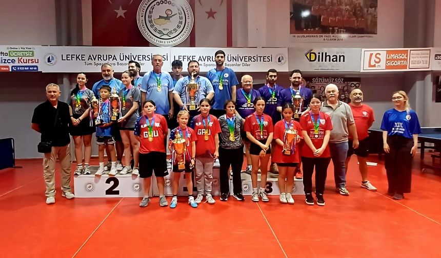 Masa Tenisi Federasyon Kupası LAÜ ve GAÜ’nün