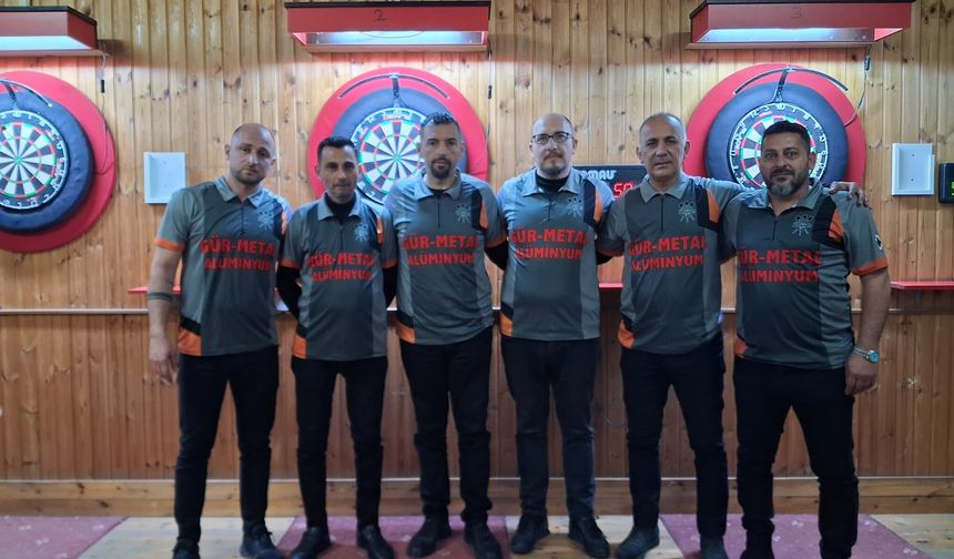 Darts Birinci Ligi’nde zirve yarışı dolu dizgin