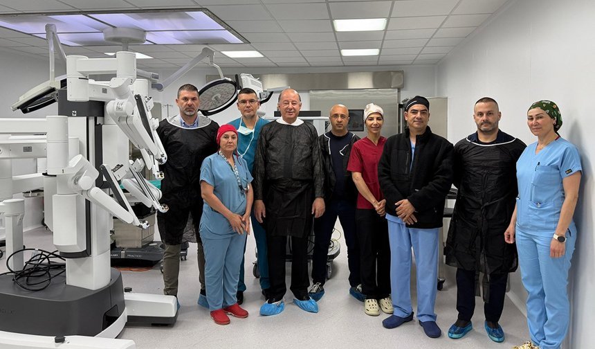 “Nalbantoğlu’nda robotik cerrahi dönemi başlıyor”