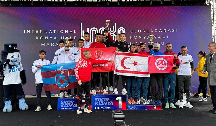 Türkiye Yarı Maraton Liginde şampiyon TSK Spor Gücü