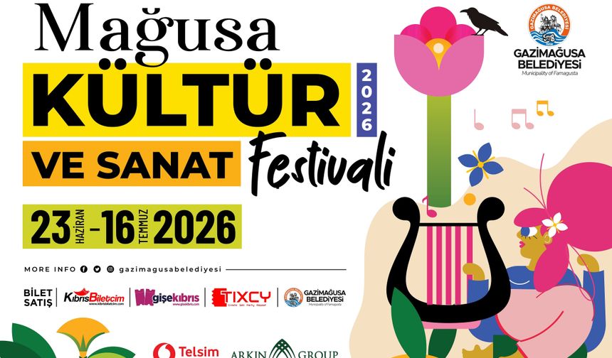 Mağusa Kültür Sanat Festivali yarın başlıyor