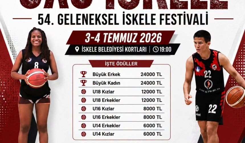 İskele 3x3 Sokak Basketbolu kayıtları devam ediyor