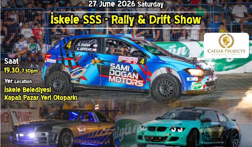 İskele Rallisi’nde bir ilk yaşanacak