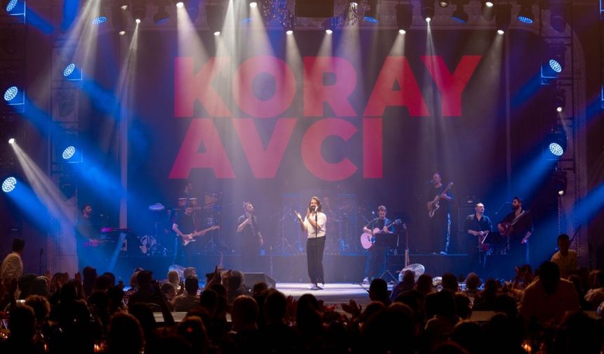Koray Avcı ile coşku dolu gece