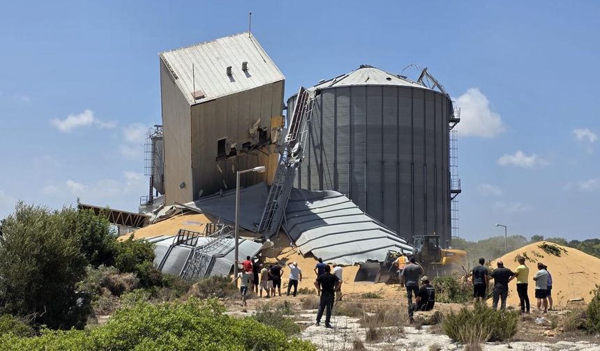 Kumyalı’da Silo Faciası