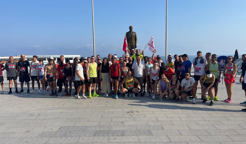20 Temmuz Barış ve Özgürlük Yol Koşusu yapılıyor