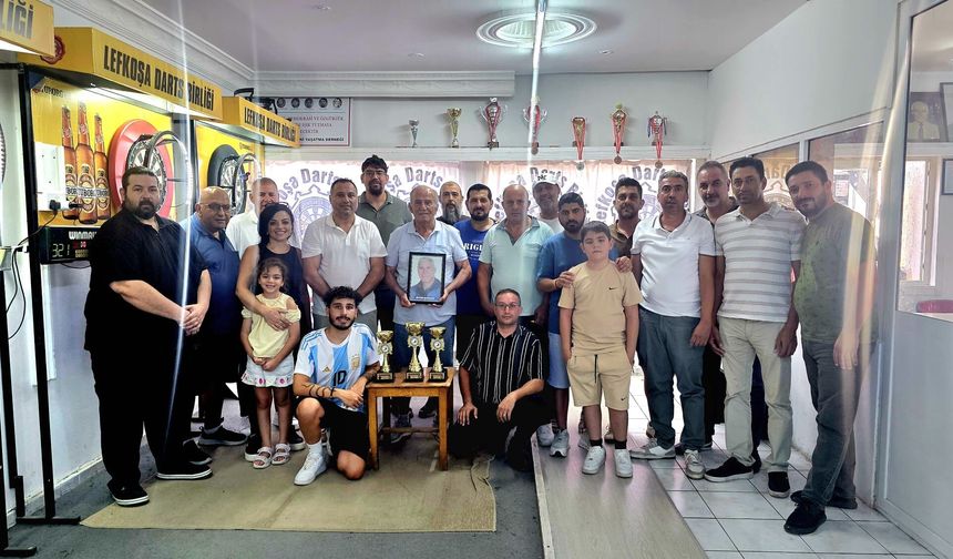 KTSYD Gültekin Mavigözlü Darts Turnuvası Birincisi İbrahim Özsoy