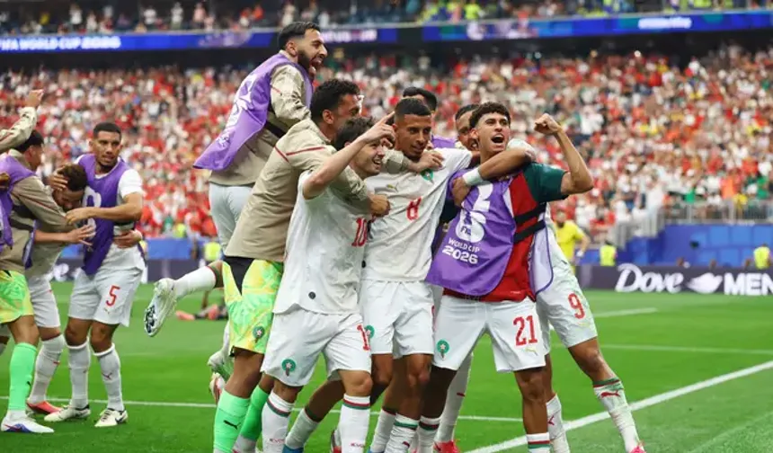 Dünya Kupası'nda ilk çeyrek finalist Fas