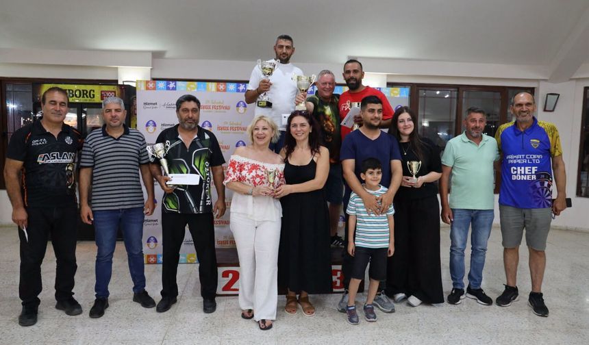 İskele'de 9. Darts turnuvası şampiyonu Amcaoğlu!
