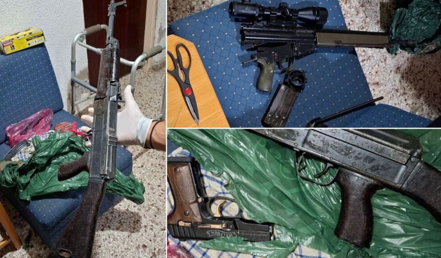 Evinde mühimmat bulunan 38 yaşındaki şahıs aranıyor