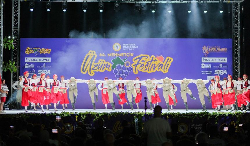 64. Geleneksel Mehmetçik Üzüm Festivali başladı