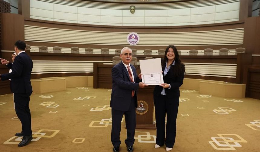 DAÜ Hukuk Fakültesi öğrencisi TC Anayasa Mahkemesi staj programını başarıyla tamamladı