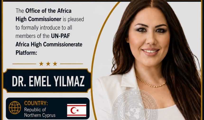 Emel Yılmaz, Barış Elçisi olarak görevlendirildi