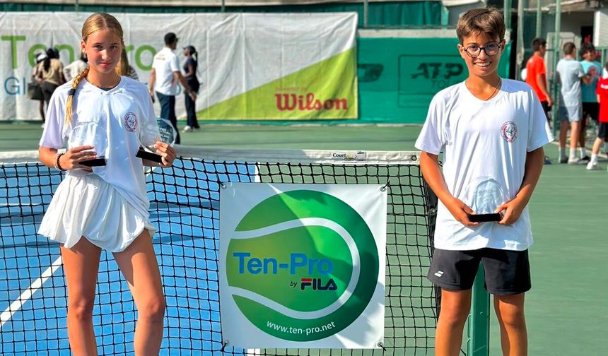 Gönyeli Tenis Kulübü’nden Gürcistan’da uluslararası başarı