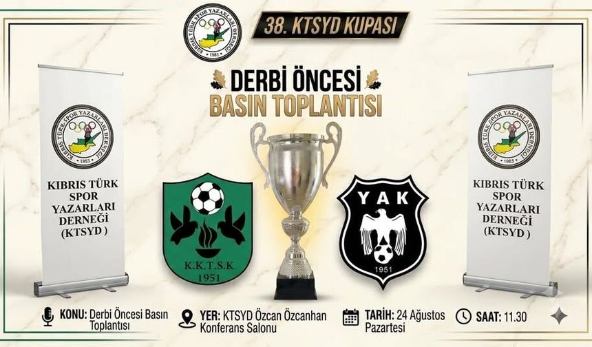 KTSYD Kupası’nda başkent derbisi heyecanı