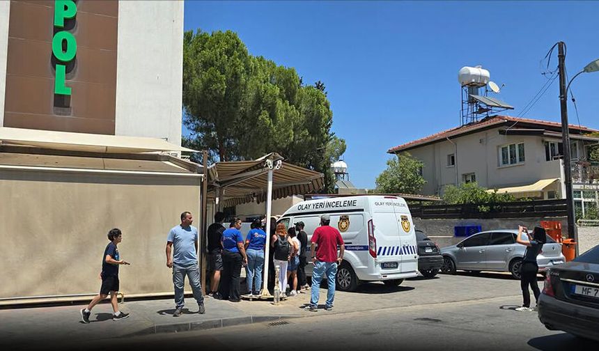 Süpermarkette dehşet dolu anlar