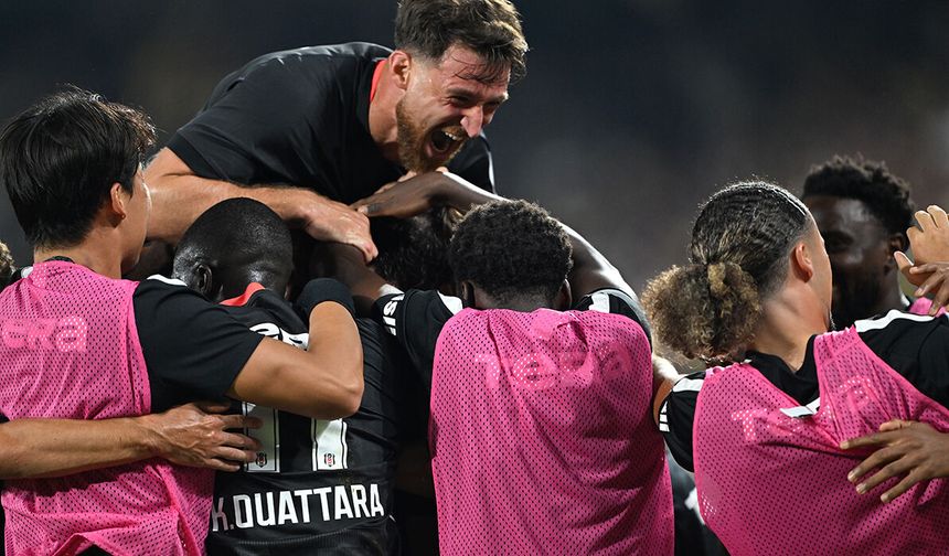 Dev derbide zafer Beşiktaş'ın
